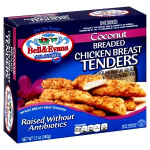 4 oz (113 g) Coconut Breaded Chicken Breast Tenders