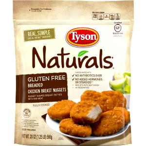 4 oz (113 g) Gluten Free Breaded Chicken Breast Nuggets