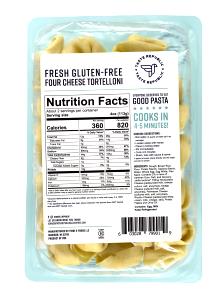 4 oz (113 g) Gluten-Free Four Cheese Tortelloni