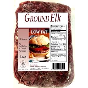 4 oz (113 g) Ground Elk