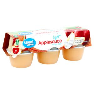 4 oz (113 g) Light Apple Sauce