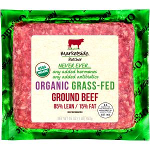 4 oz (113 g) Organic Ground Beef Chuck
