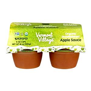 4 oz (113 g) Organic Unsweetened Apple Sauce