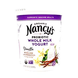 4 oz (113 g) Organic Vanilla Yogurt