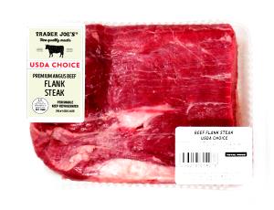 4 oz (113 g) Premium Black Angus Beef Flank Steak
