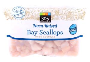 4 oz (113 g) Raw Scallops