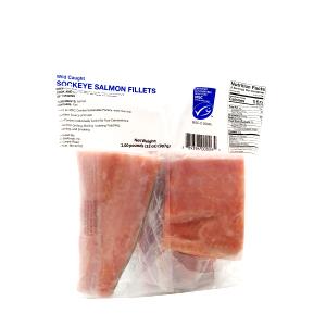 4 oz (113 g) Wild-Caught Sockeye Salmon Fillet