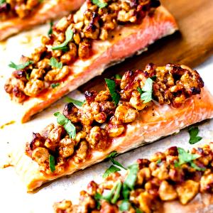 4 oz (113 g) Wild Pacific Bourbon Salmon