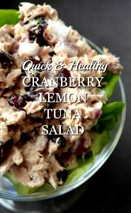 4 oz (113.398 g) Cranberry Lemon Tuna Salad
