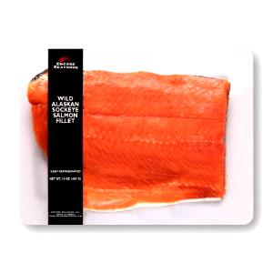 4 oz (113.4 g) Alaskan Salmon Fillet