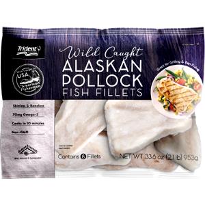 4 oz (13 g) Wild Caught Pollock Fillets