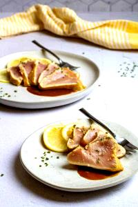 4 Oz Albacore Tuna Steaks, Ginger & Soy