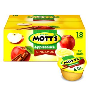 4 Oz Applesauce, Cinnamon