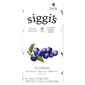 4 Oz Blueberry Yogurt, Strained