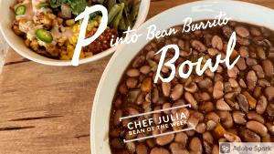 4 Oz Burrito Bowl Ingredient, Pinto Beans