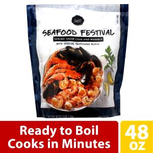 4 oz edible portion (112 g) Seafood Festival