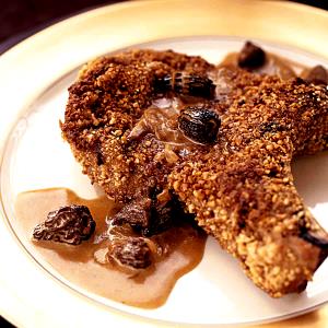 4 Oz Pork With Dijon Hazelnut Crust