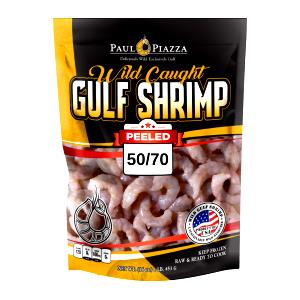4 oz raw (112 g) Wild Caught Gulf Shrimp