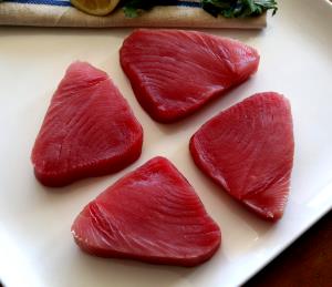 4 oz raw (113 g) Ahi Tuna Steaks
