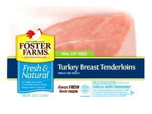 4 Oz Turkey Tenders, Fresh