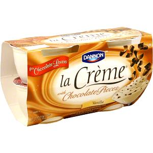 4 Oz Yogurt, La Creme W/Chocolate Pieces, Vanilla