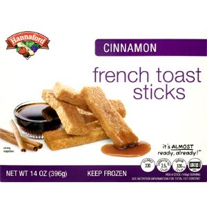 4 pieces (106 g) Cinnamon French Toast Sticks
