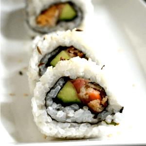 4 pieces (125 g) Lowfat California Rolls