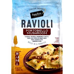 4 pieces (139 g) Portabello Mushroom Ravioli
