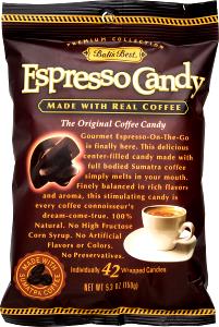 4 pieces (14 g) Espresso Candy