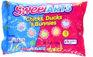 4 pieces (14 g) SweeTARTS Chicks, Ducks & Bunnies