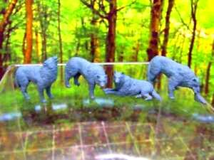 4 pieces (28 g) Miniatures