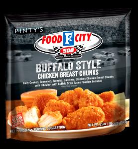 4 pieces (3 oz) Buffalo Style Chicken Chunks