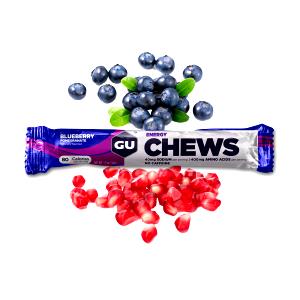 4 pieces (30 g) Chomps Energy Chews - Blueberry Pomegranate