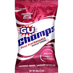 4 pieces (30 g) Chomps Energy Chews - Cranberry Apple