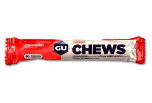 4 pieces (30 g) Chomps Energy Chews - Strawberry