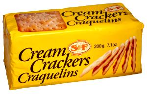 4 pieces (31 g) Cream Crackers