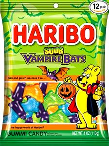 4 pieces (32 g) Sour Vampire Bats