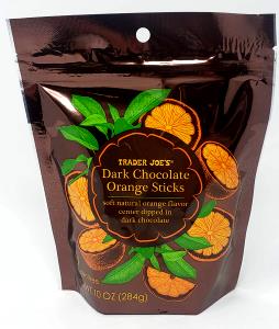 4 pieces (36 g) Dark Chocolate Orange Sticks