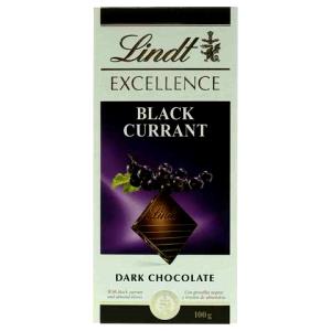 4 pieces (40 g) Excellence Black Currant Dark Chocolate