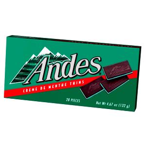 4 pieces (40 g) Mint Chocolates