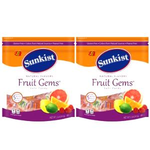 4 pieces (40 g) Sunkist Fruit Gems