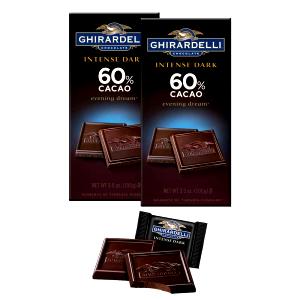 4 pieces (43 g) Intense Dark Evening Dream 60% Cacao