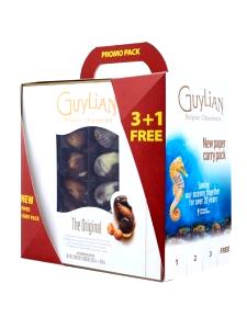 4 pieces (45 g) Belgian Chocolate Sea Shells