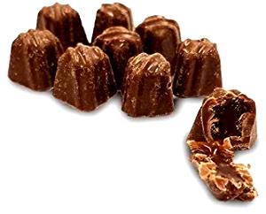 4 pieces (45 g) Dark Chocolate Silk Smidgens