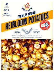 4 pieces (70 g) Farmers Market Heirloom Potatoes