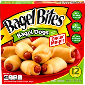 4 pieces (73 g) Bagel Bites Bagel Dogs