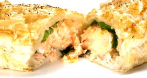 4 pieces (88 g) Salmon Dill Turnovers