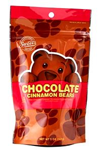 4 pieces Chocolate Cinnamon Bears