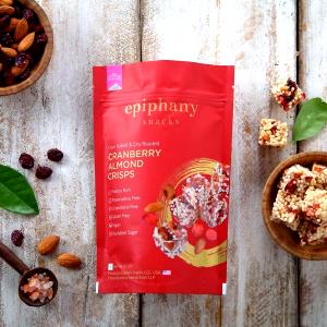 4 pieces Cranberry Almond Sweet Crisps