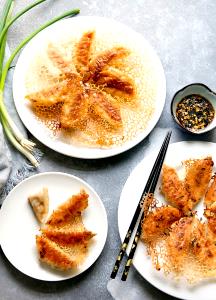 4 Pieces Crispy Potstickers (4)